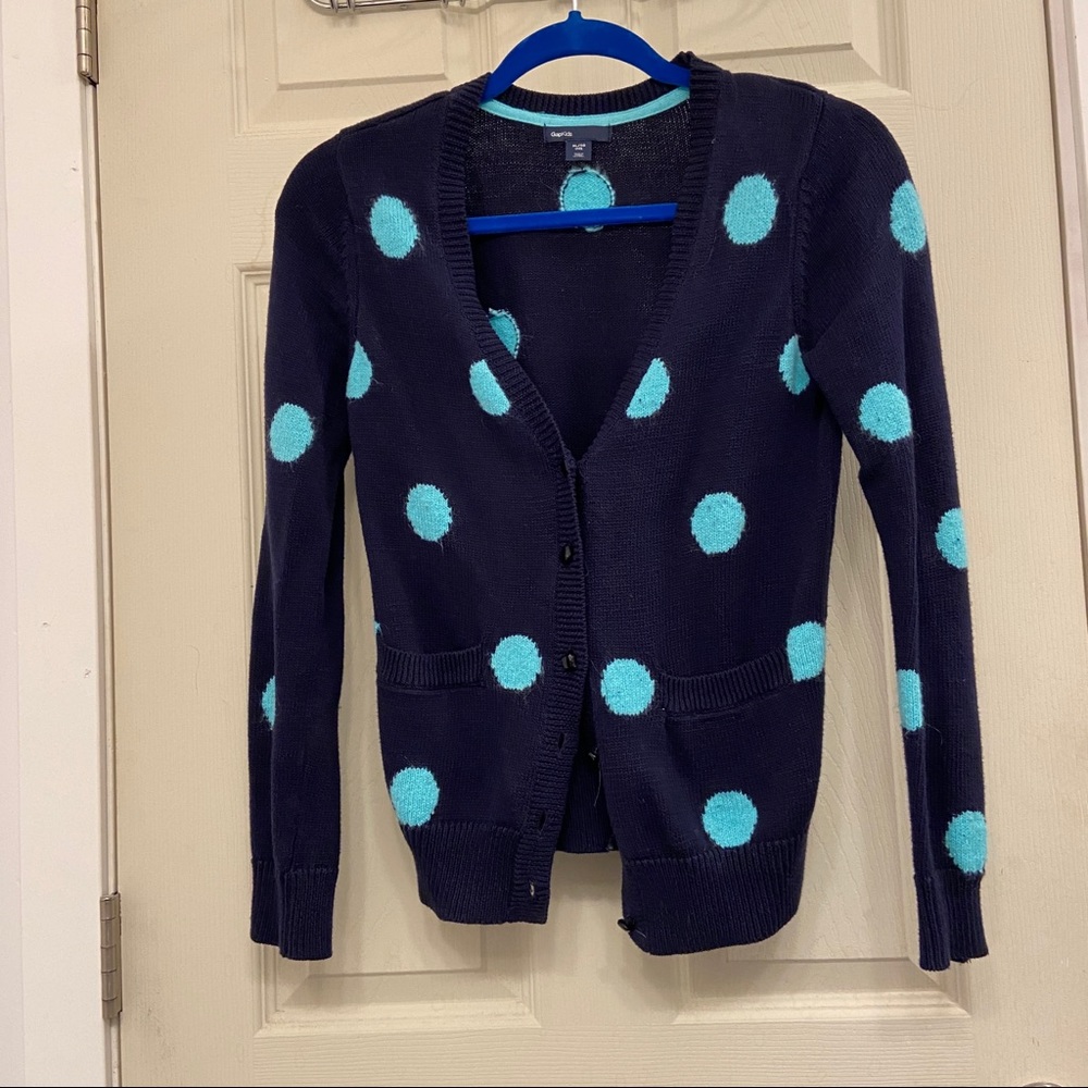 Gap Polka Dot Cardigan